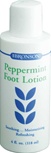 Nutritional Supplement Peppermint Foot Lotion for Skin and Foot Care  By Bronson – 625