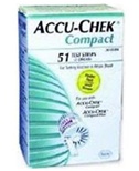 Glucose testing strips for faster results-compact