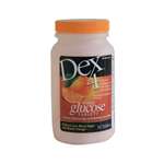 Glucose tablets with orange flavor