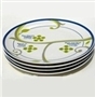 FOCUS Portion Control Plates (Set of 4), Porcelain China from Precise Portions