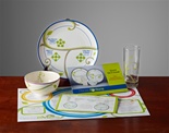 FOCUS Portion Control Dinnerware System - 1 Place Setting