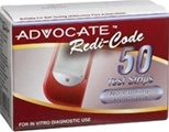 Advocate Redi-Code Talking Meter Kit & 50 test strips