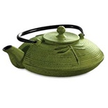 Primula Green Cast Iron Tea Pot - PCI5228