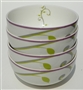 Portion Control Bowls, Porcelain China (set of 4) from Precise Portions